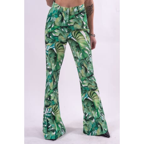 Fracomina Floral Patterned Trousers