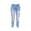Jeans With Fracomina Print