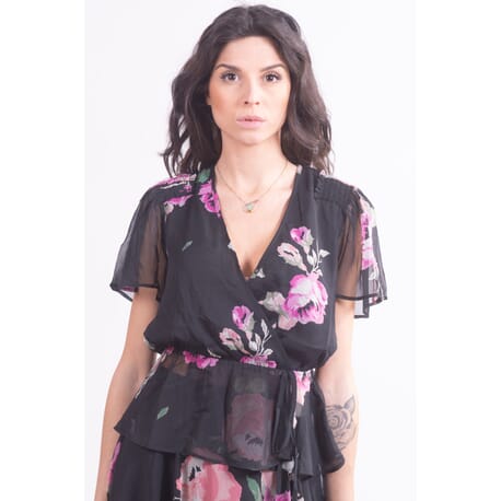 Guess Floral Pattern Blouse