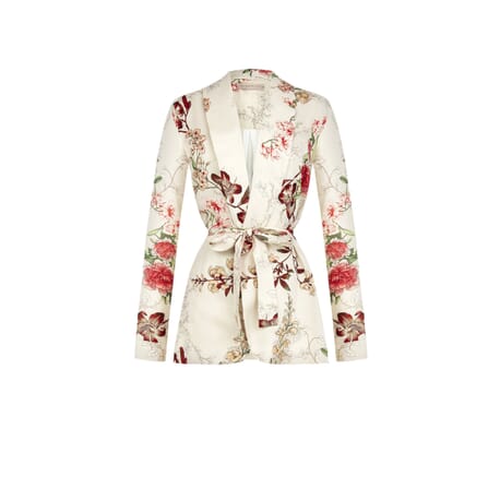 Jacket With Floral Renaissance Pattern
