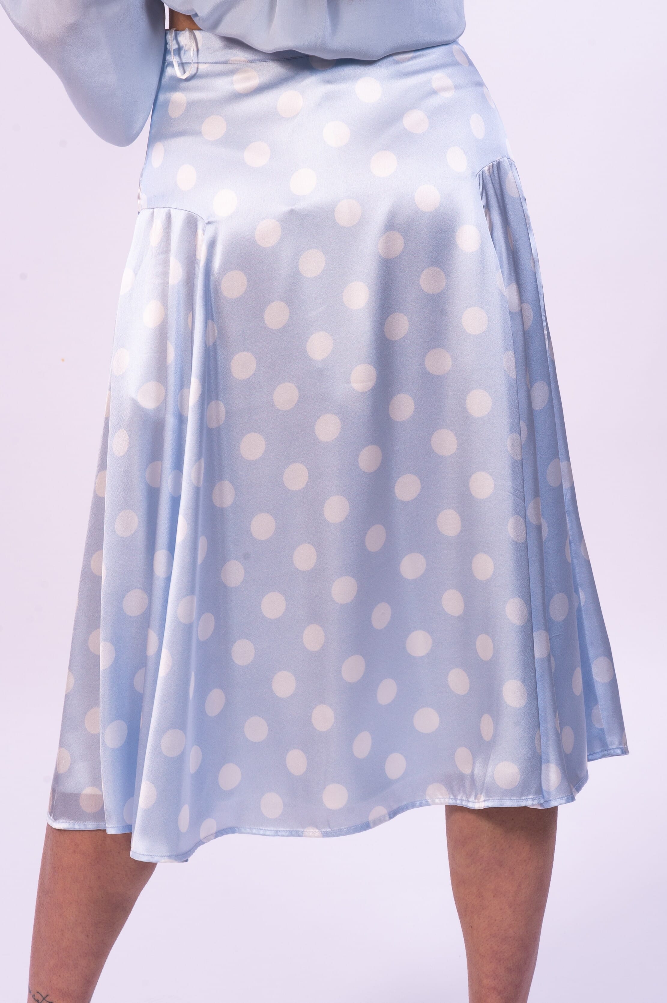 Skirt With Polka Dots Fracomina
