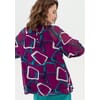 Wide Blouse With Geometric Pattern Fracomina