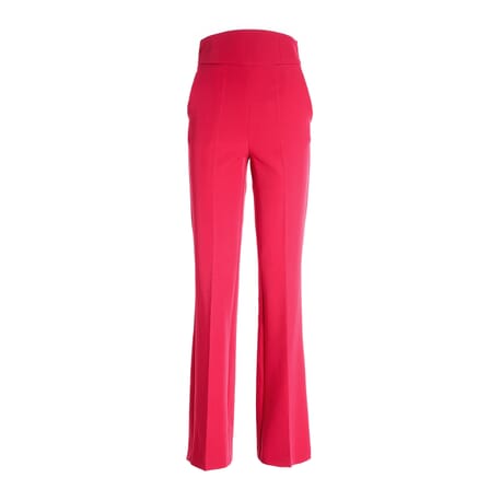 Flare Trousers In Fracomina Technical Fabric