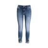 Skinny Cropped Jeans With Push Up Effect In Denim With Medium Wash Fracomina