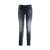 Jeans Skinny Effetto Push Up In Denim Nero Con Lavaggio Scuro Fracomina