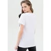 Regular T-Shirt In Cotton Jersey With Sequins Print Fracomina