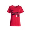 T-Shirt Regular In Jersey Di Cotone Con Stampa Logo E Strass Luminosi Fracomina