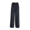 Palazzo Flare Trousers In Fracomina Technical Fabric