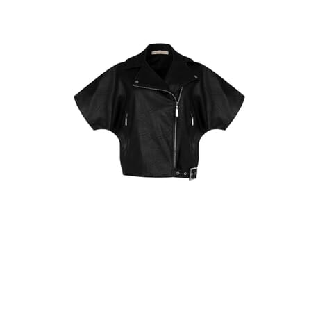 Renaissance Leatherette Biker Jacket