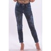 Jeans With Floral Pattern Fracomina