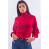 Sweater With Cropped Weaves Fracomina