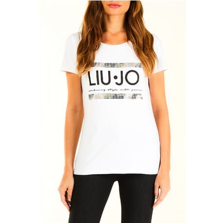 T-shirt avec logo Liu Jo