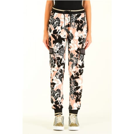 Trousers With Floral Pattern Liu Jo