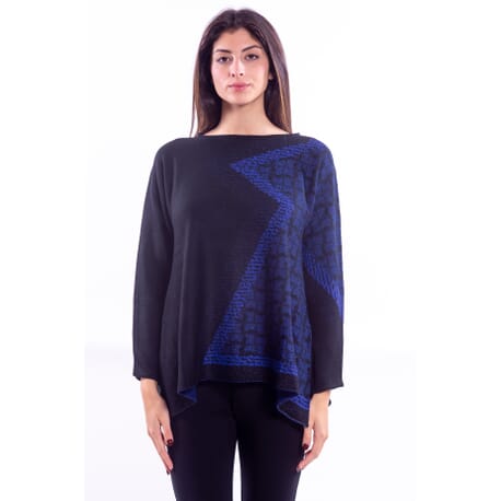 Sweater With Abstract Fantasy Luisa Viola