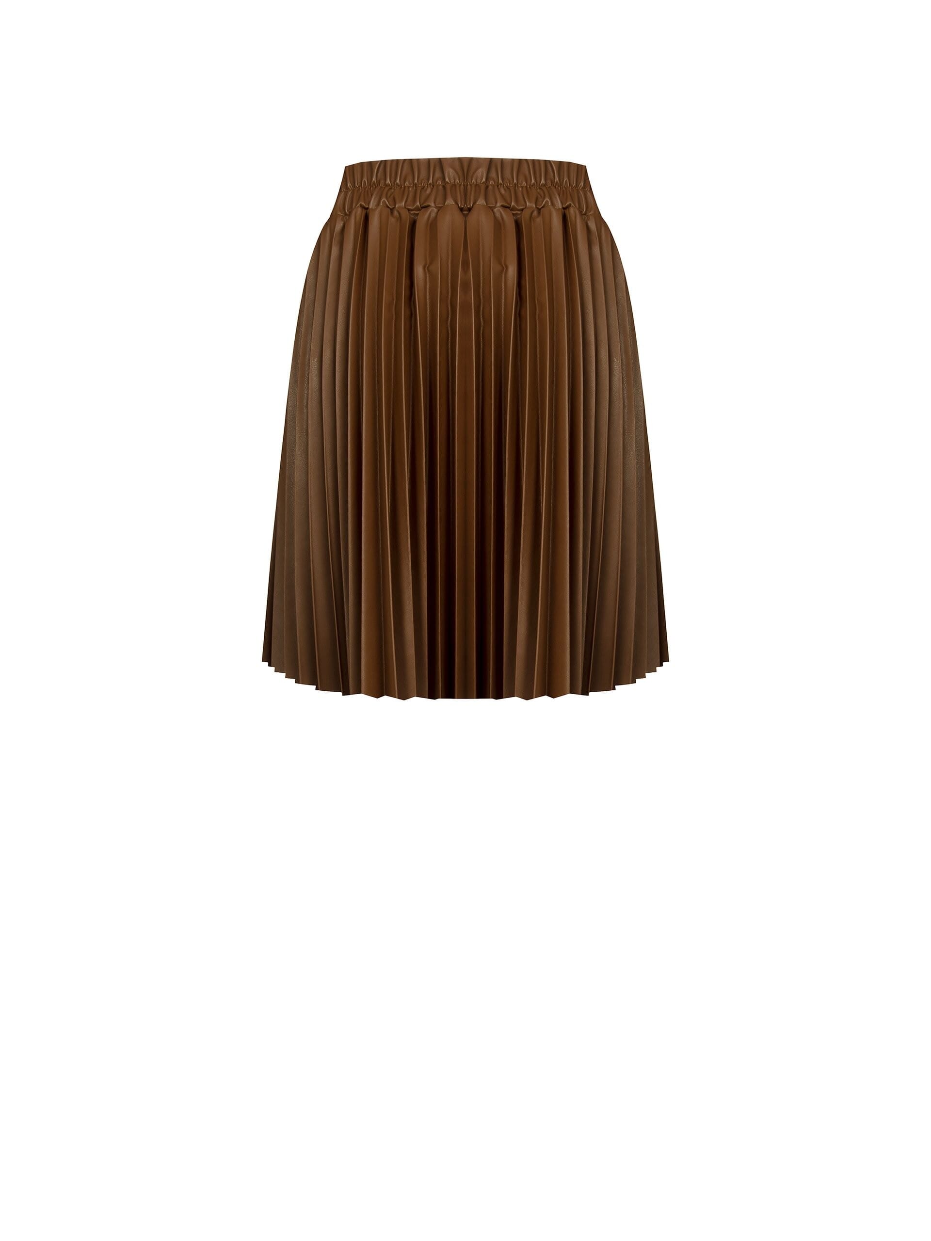 Pleated skirt in Renaissance leatherette