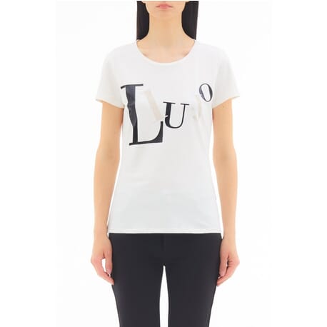 T-Shirt Con Stampa Liu Jo