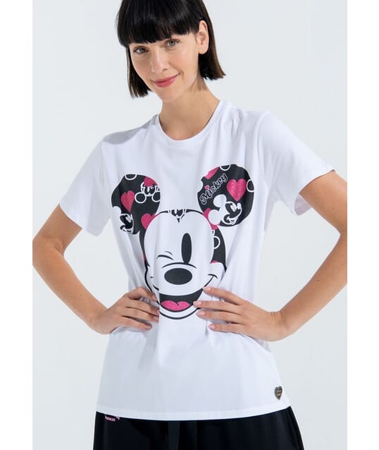 T-Shirt Disney Con Stampa Fracomina