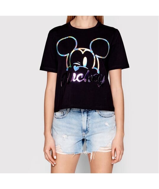 T-shirt Disney Con Stampa Olografica Fracomina