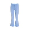 Jeans Bella Flare Cropped In Sofisticato Denim Stretch Colorato Fracomina