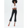Bella Flare Cropped Jeans In Sophisticated Colored Stretch Denim Fracomina