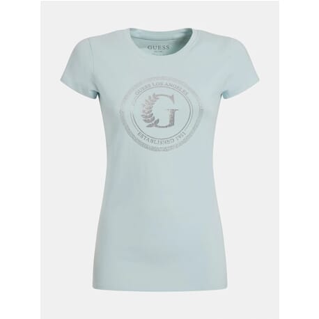 T-Shirt Con Stampa Guess