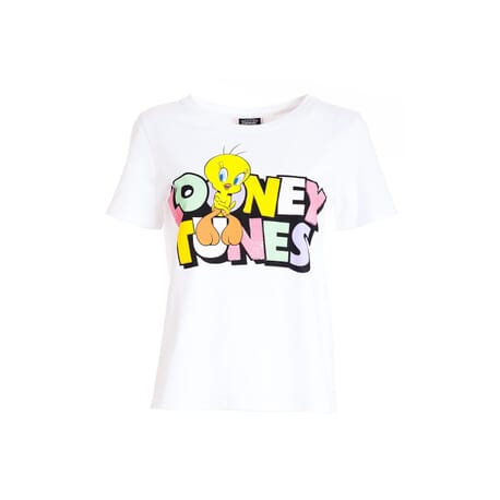 T-Shirt Regular In jersey Con Stampa Looney Tunes Fracomina