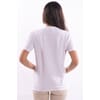 T-Shirt Basic Con Applicazioni Di Strass Liu Jo