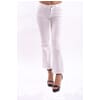 Bella Flare Cropped Jeans En Denim Stretch Coloré Sophistiqué Fracomina