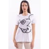 T-shirt en jersey imprimé Mickey Mouse Fracomina