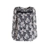 Flared Blouse In Floral Pattern Fracomina