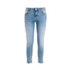 Slim Jeans Push Up Effect In Denim With Bleached Wash Fracomina