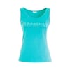 Regular Tank Top In Jersey With Fracomina Strass Logo