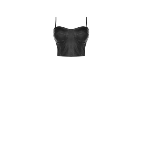Top Bustier In Similpelle Rinascimento