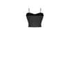 Bustier Top In Leatherette Rinascimento