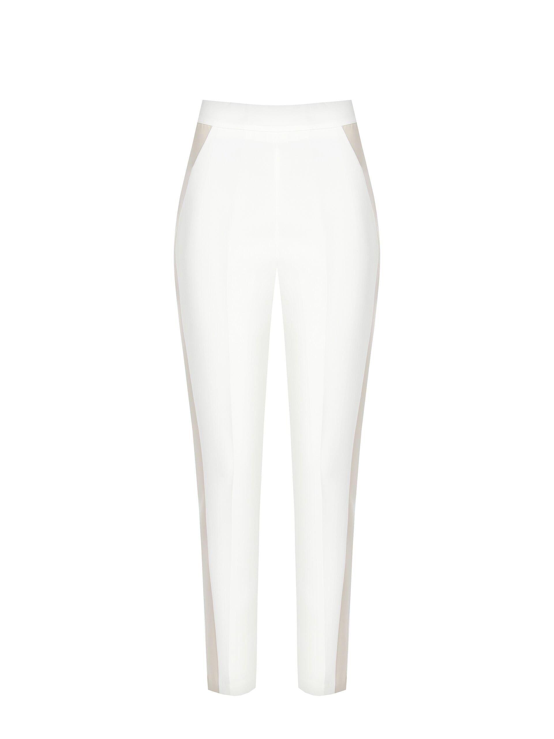 Pantalone dritto con banda a contrasto Rinascimento