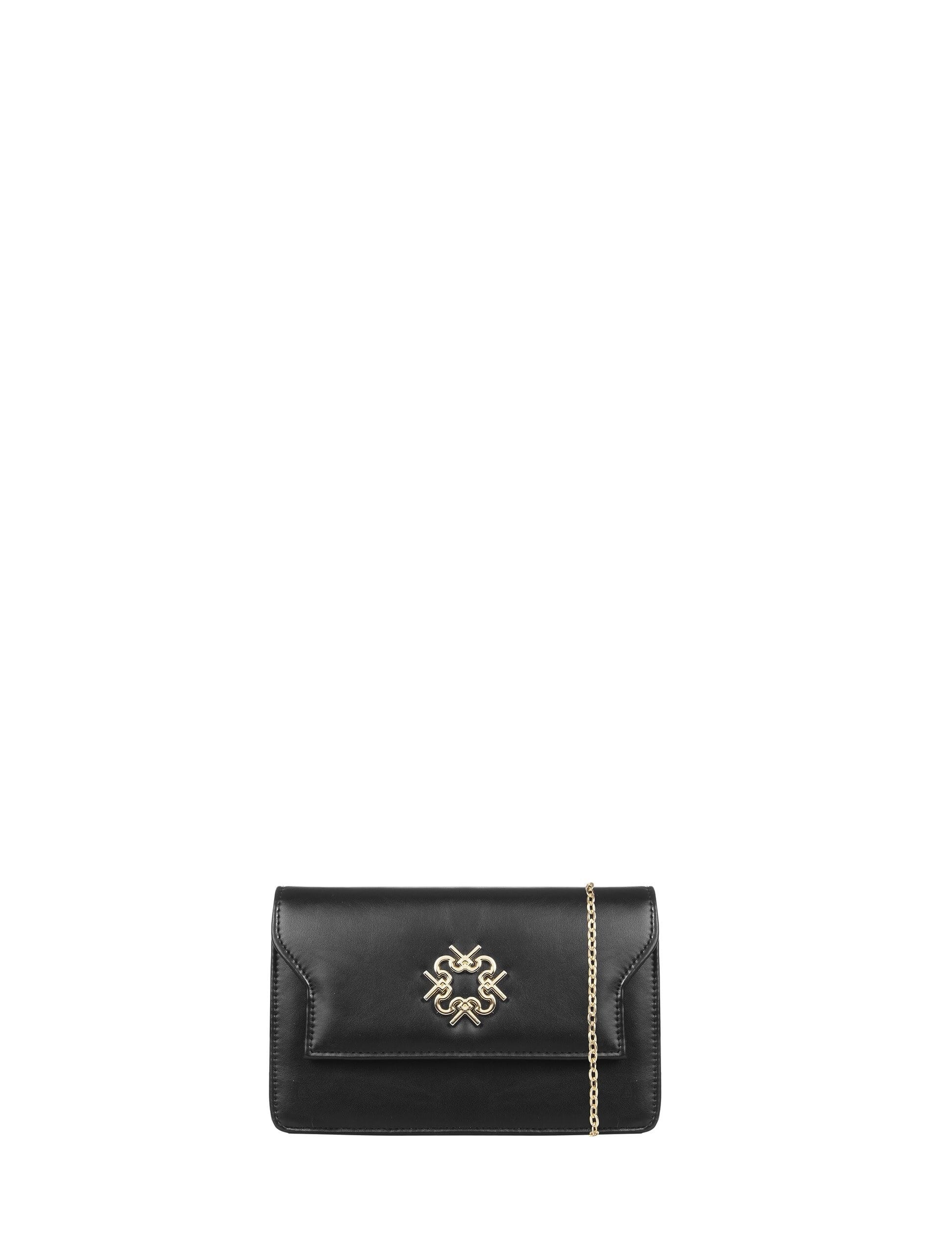 Monogram Clutch Bag With Chain Rinascimento Vestiti Firmati Life