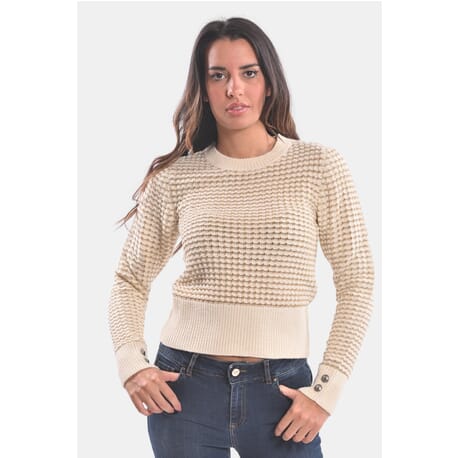 Guess Wool And Lurex Blend Sweater