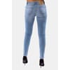 Jeans Slim Effect Push Up In Denim With Bleached Wash Fracomina