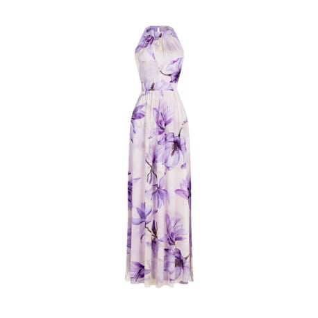 Rinascimento - Robe longue en tulle à imprimé floral