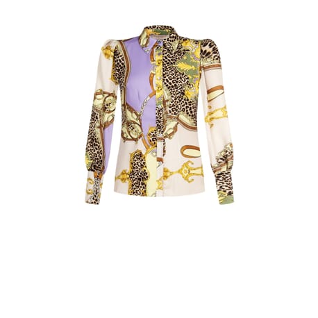 Blouse With Abstract Print Rinascimento