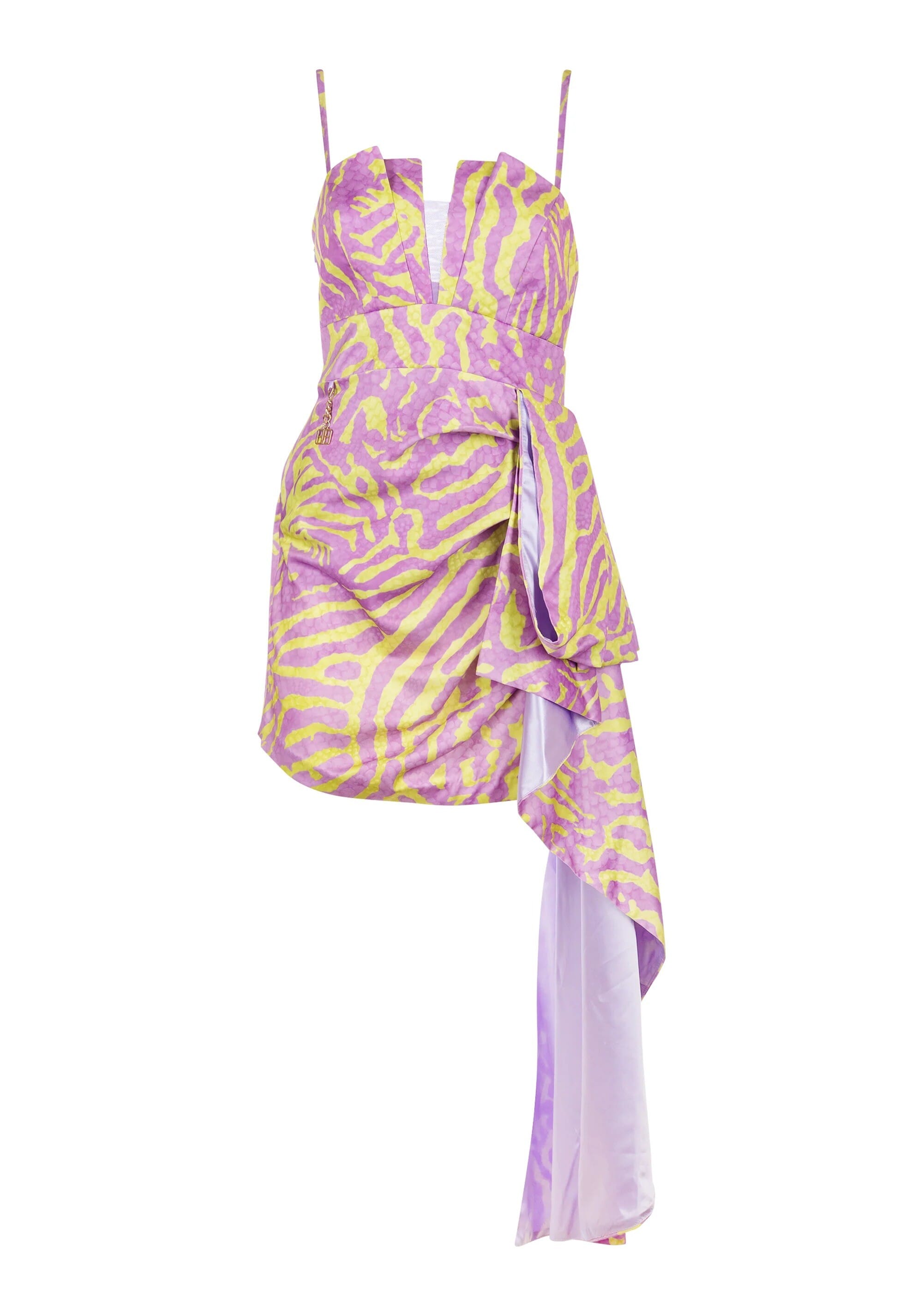 Abito Slim In Fantasia Animalier Fracomina