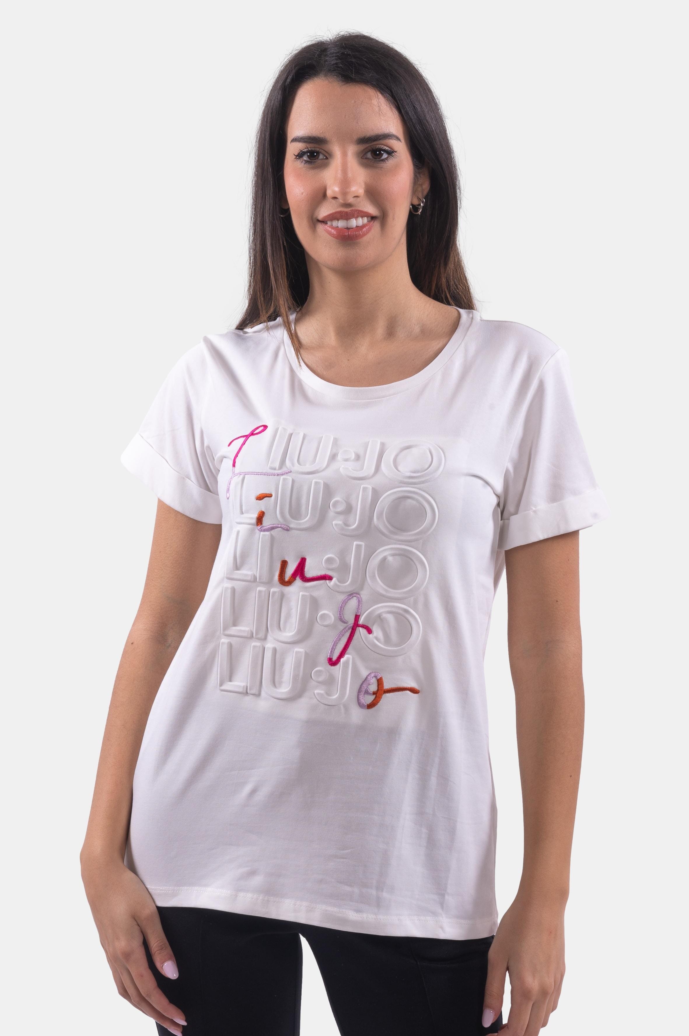 Liu Jo 3D Logo T Shirt Vestiti Firmati Life Smiles