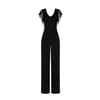 Jumpsuit With Lace Inserts Rinascimento