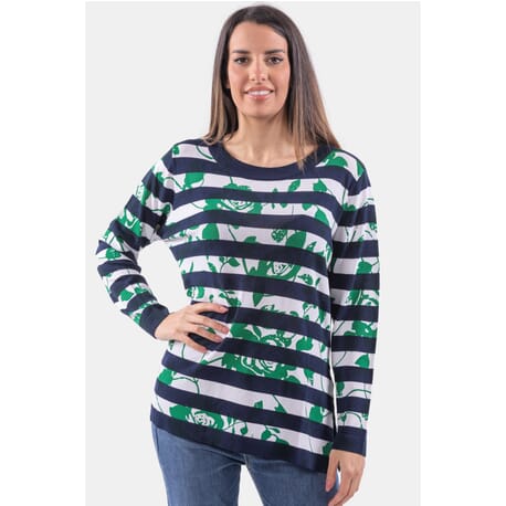Mara Carol Striped Sweater