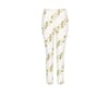 Pants With Floral Pattern Rinascimento