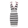 Fracomina Striped Sleeveless Dress