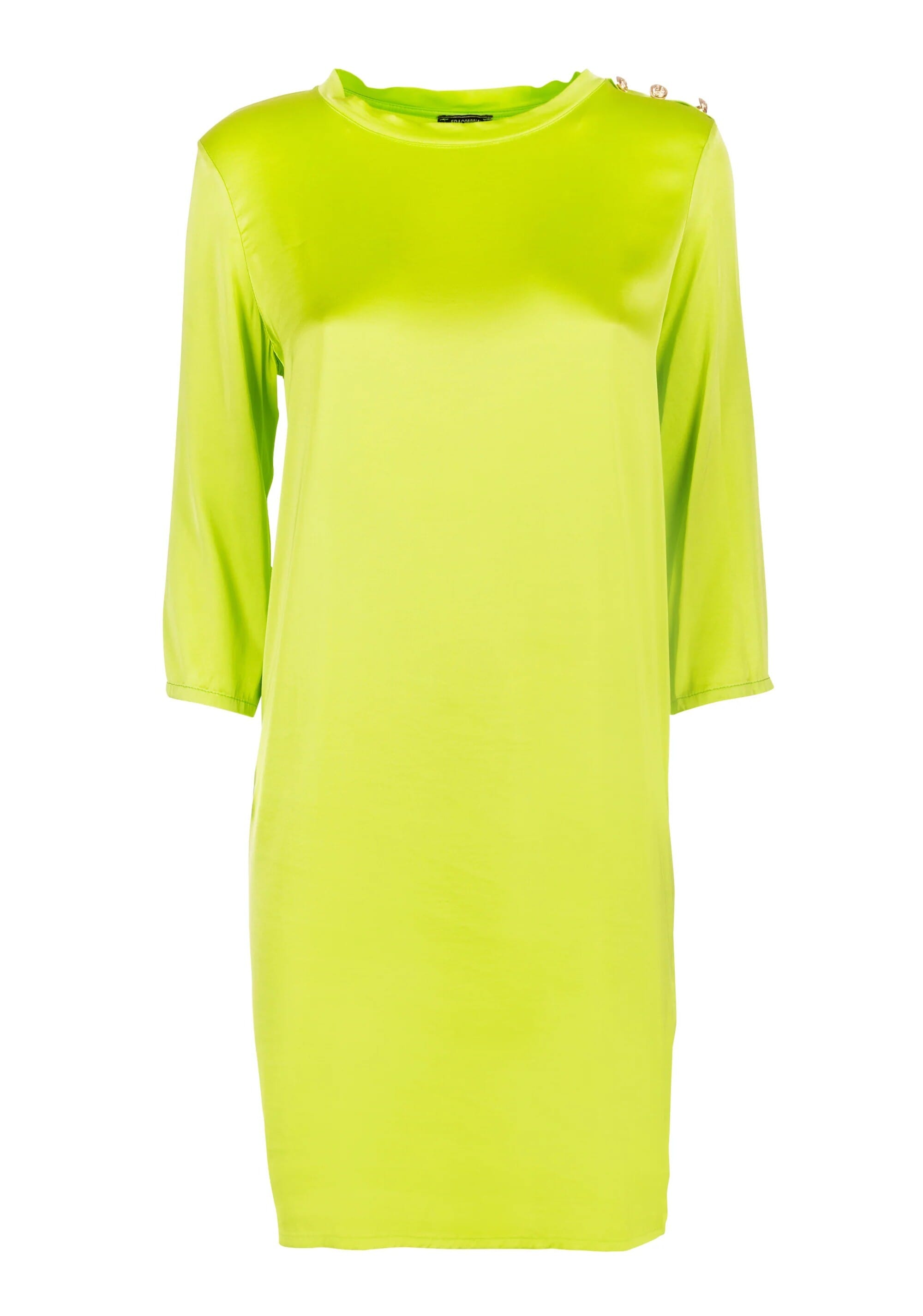 Abito Regular Mini In Tessuto Stretch Fracomina