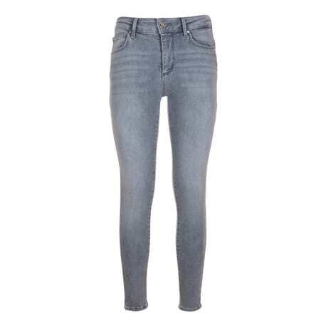 Jeans Skinny Effetto Push Up In Denim Grigio Con Lavaggio Medio Fracomina