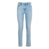 Cropped Jeans In Denim With Clear Wash Fracomina
