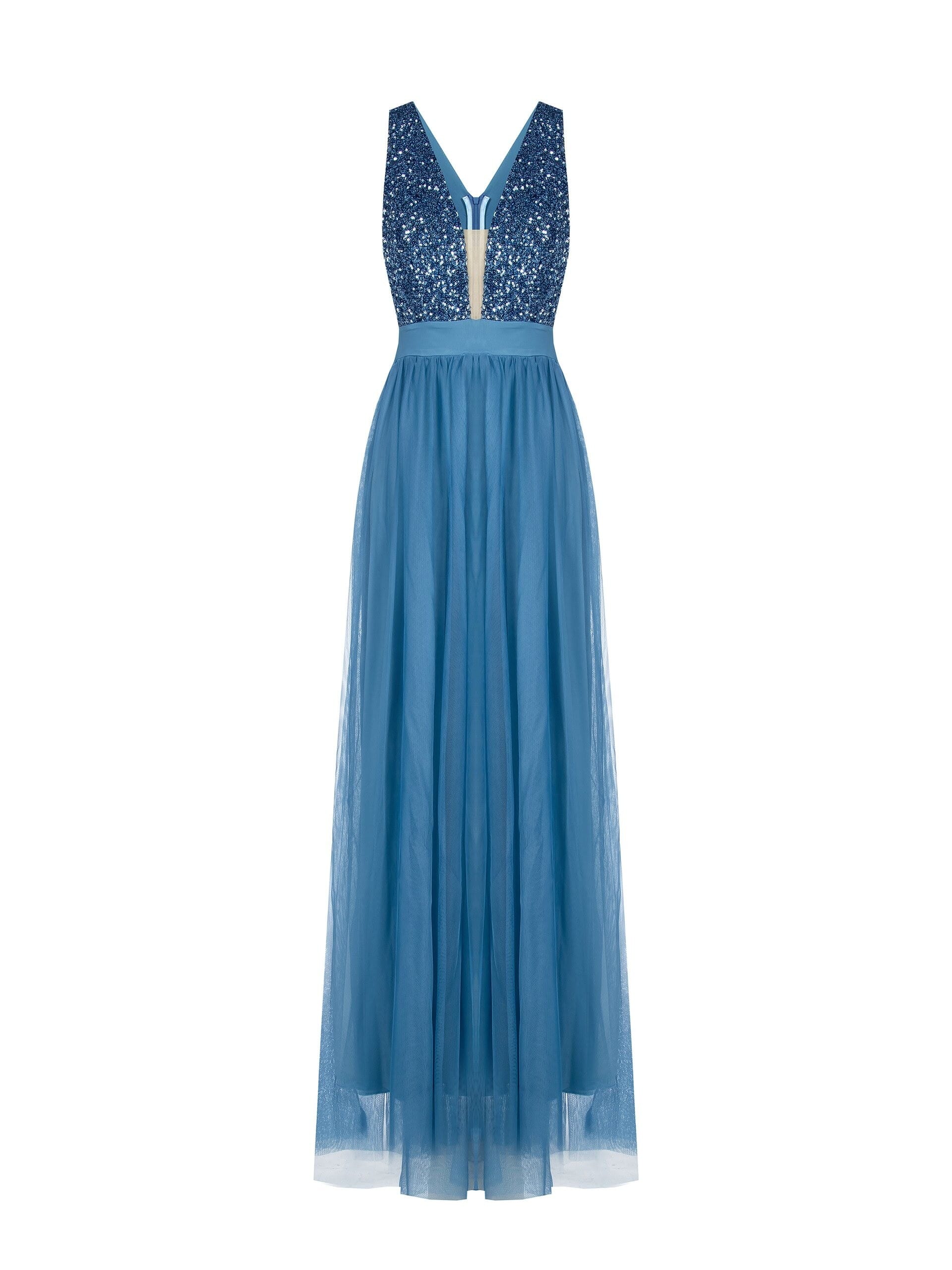 Rinascimento Tulle And Sequins Dress Vestiti Firmati Life Smiles